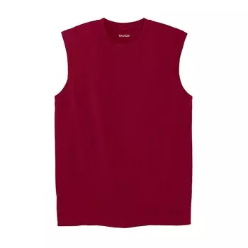 Мужская легкая безусадочная футболка Kingsize Big & Tall с мышцами KingSize, цвет Rich Burgundy