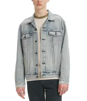 Мужская легкая джинсовая куртка Levi's Trucker, синий