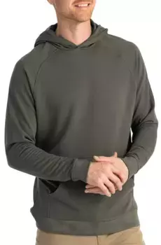 Мужская легкая флисовая толстовка Free Fly из бамбука, цвет Fatigue