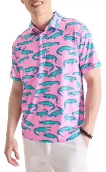 Мужская легкая футболка-поло chubbies Performance, цвет Glades