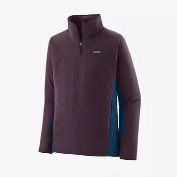 Мужская легкая гибридная куртка Nano-Air Patagonia, цвет Obsidian Plum
