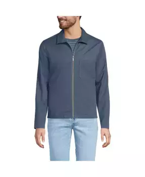 Мужская легкая куртка на молнии Lands' End, синий