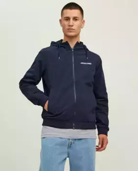 Мужская легкая куртка-ветровка Jack & Jones, индиго/синий