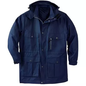 Мужская легкая парка для больших и высоких экспедиций Boulder Creek от Kingsize, темно-синий