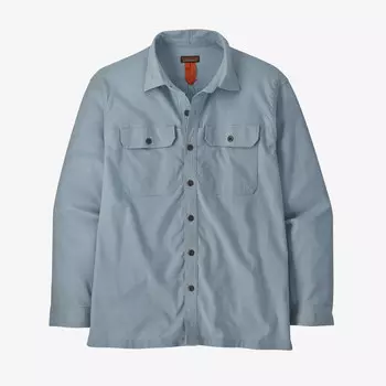 Мужская легкая рубашка кузнецов Patagonia, цвет Whole Weave: Steam Blue