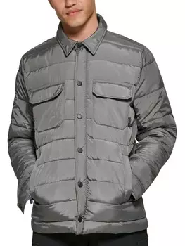 Мужская легкая утепленная куртка-пуховик Mission BASS OUTDOOR, цвет Gargoyle