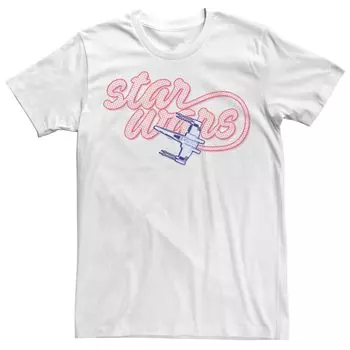 Мужская летная футболка «Звездные войны» Licensed Character