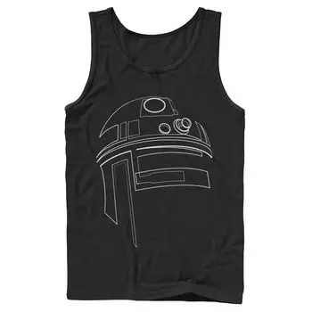 Мужская линейная майка Star Wars R2-D2 Licensed Character