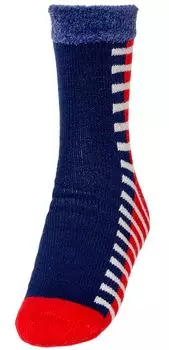 Мужская линия носков Cozy Cabin Northeast Outfitters от Line Crew, темно-синий/красный