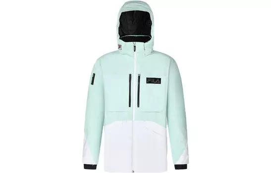 Мужская лыжная куртка FILA, цвет Eggshell green