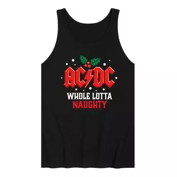 Мужская майка AC/DC Lotta Naughty Christmas Licensed Character