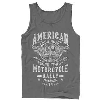 Мужская майка American Motorcycle Rally Nashville TN Licensed Character