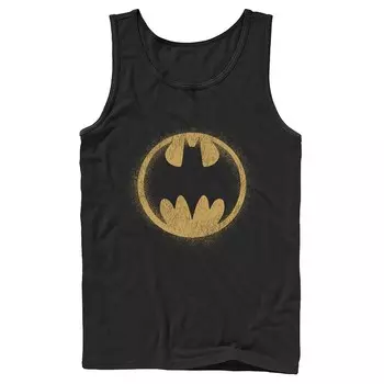 Мужская майка Batman Bat Signal Licensed Character, черный