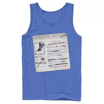 Мужская майка Batman Harley Quinn Akham Asylum Records DC Comics