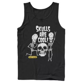 Мужская майка Beavis and Butt-Head "Skulls Are Cool" Licensed Character