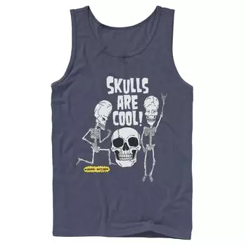 Мужская майка Beavis and Butt-Head "Skulls Are Cool" Licensed Character
