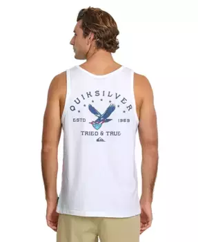 Мужская майка без рукавов Eagle Usa Quiksilver, белый