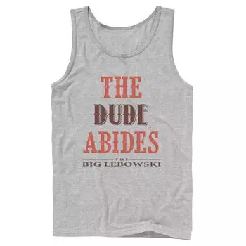 Мужская майка Big Lebowski The Dude Abides Licensed Character
