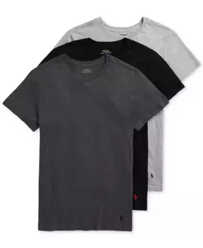 Мужская майка-борцовка Slim Fit, 3 шт Polo Ralph Lauren, мультиколор