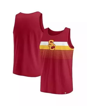 Мужская майка Cardinal USC Trojans Wild Game Fanatics, красный