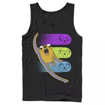 Мужская майка Cartoon Network Adventure Time Jake Emotions Licensed Character