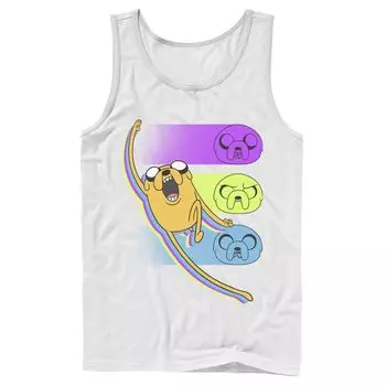 Мужская майка Cartoon Network Adventure Time Jake Emotions Licensed Character