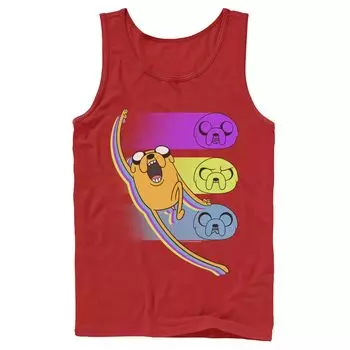 Мужская майка Cartoon Network Adventure Time Jake Emotions Licensed Character