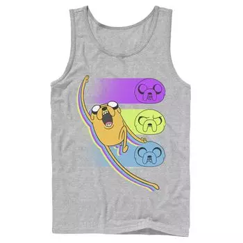 Мужская майка Cartoon Network Adventure Time Jake Emotions Licensed Character