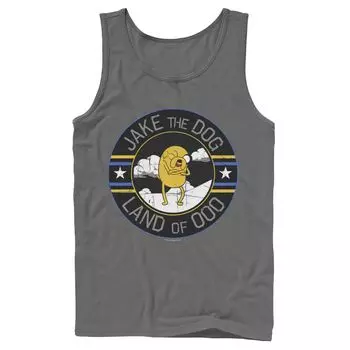 Мужская майка Cartoon Network Adventure Time Jake The Dog Land Of Ooo Licensed Character