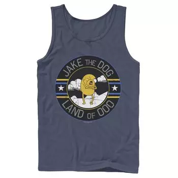 Мужская майка Cartoon Network Adventure Time Jake The Dog Land Of Ooo Licensed Character