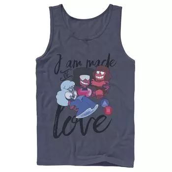 Мужская майка Cartoon Network Вселенная Стивена «Я сделан из любви» Licensed Character
