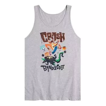 Мужская майка Crash Bandicoot Crash 4 Jump Tank Licensed Character