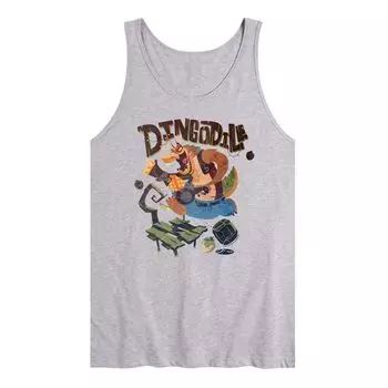 Мужская майка Crash Bandicoot Dingodile Licensed Character