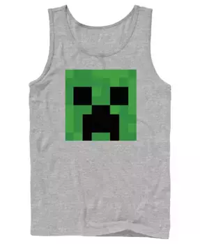 Мужская майка Creeper Big Face Fifth Sun, серый