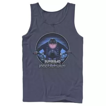 Мужская майка Despicable Me Minions Gru Super Dad Licensed Character