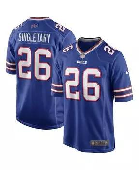Мужская майка devin singletary royal buffalo bills game player Nike