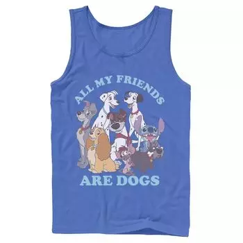 Мужская майка Disney All My Friends Are Dogs