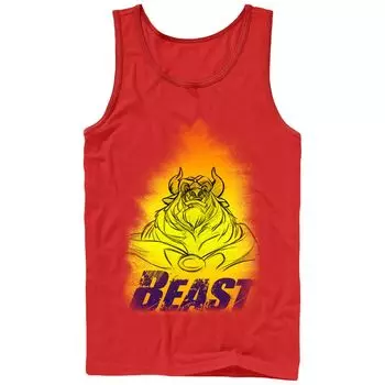Мужская майка Disney Beauty and the Beast Glowing Beast