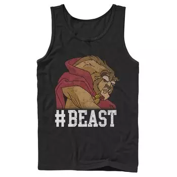 Мужская майка Disney Beauty & The Beast #Beast Game Face Licensed Character