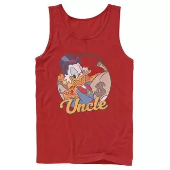 Мужская майка Disney DuckTales Scrooge McDuck World's Best Uncle Tank Licensed Character