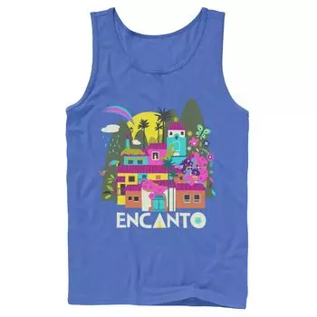 Мужская майка Disney Encanto Village Portrait Licensed Character