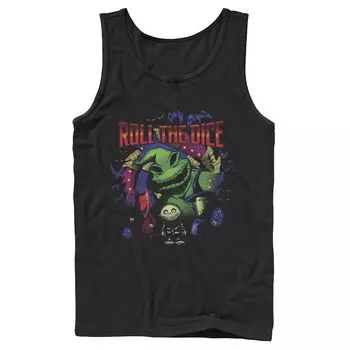 Мужская майка Disney «Кошмар перед Рождеством» Oogie Roll The Dice Tank Licensed Character