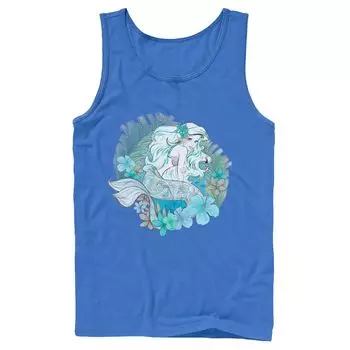 Мужская майка Disney Little Mermaid Ariel Watercolors Licensed Character