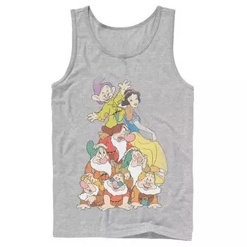 Мужская майка Disney Snow White Seven Dwarfs Stack