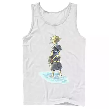 Мужская майка для эскиза мороженого с морской солью Disney Kingdom Hearts Sora Licensed Character