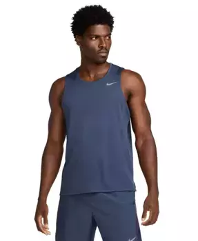 Мужская майка для бега Miler Dri-FIT Nike, синий