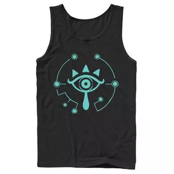Мужская майка для глаз The Legend Of Zelda Breath Of The Wild Sheikah Licensed Character