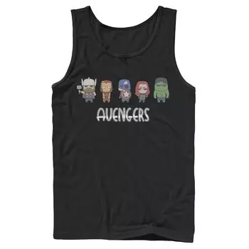 Мужская майка для групповых снимков с рисунками Marvel Avengers Licensed Character