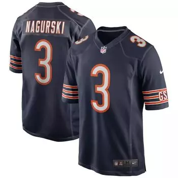 Мужская майка для пенсионеров Bronko Nagurski Navy Chicago Bears Game Nike