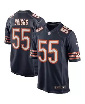 Мужская майка для пенсионеров Lance Briggs Navy Chicago Bears Game Nike, синий